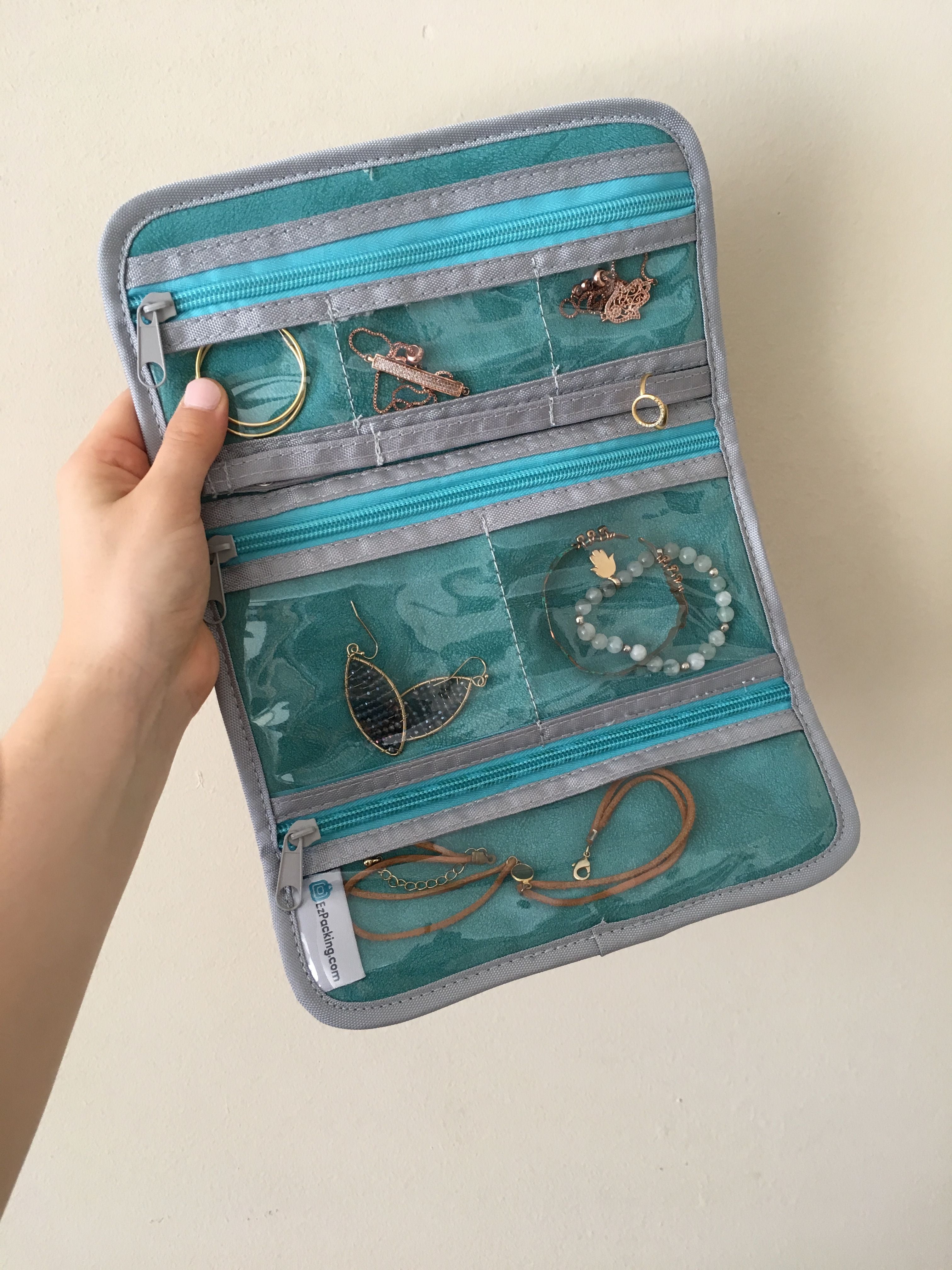 travel jewelry roll