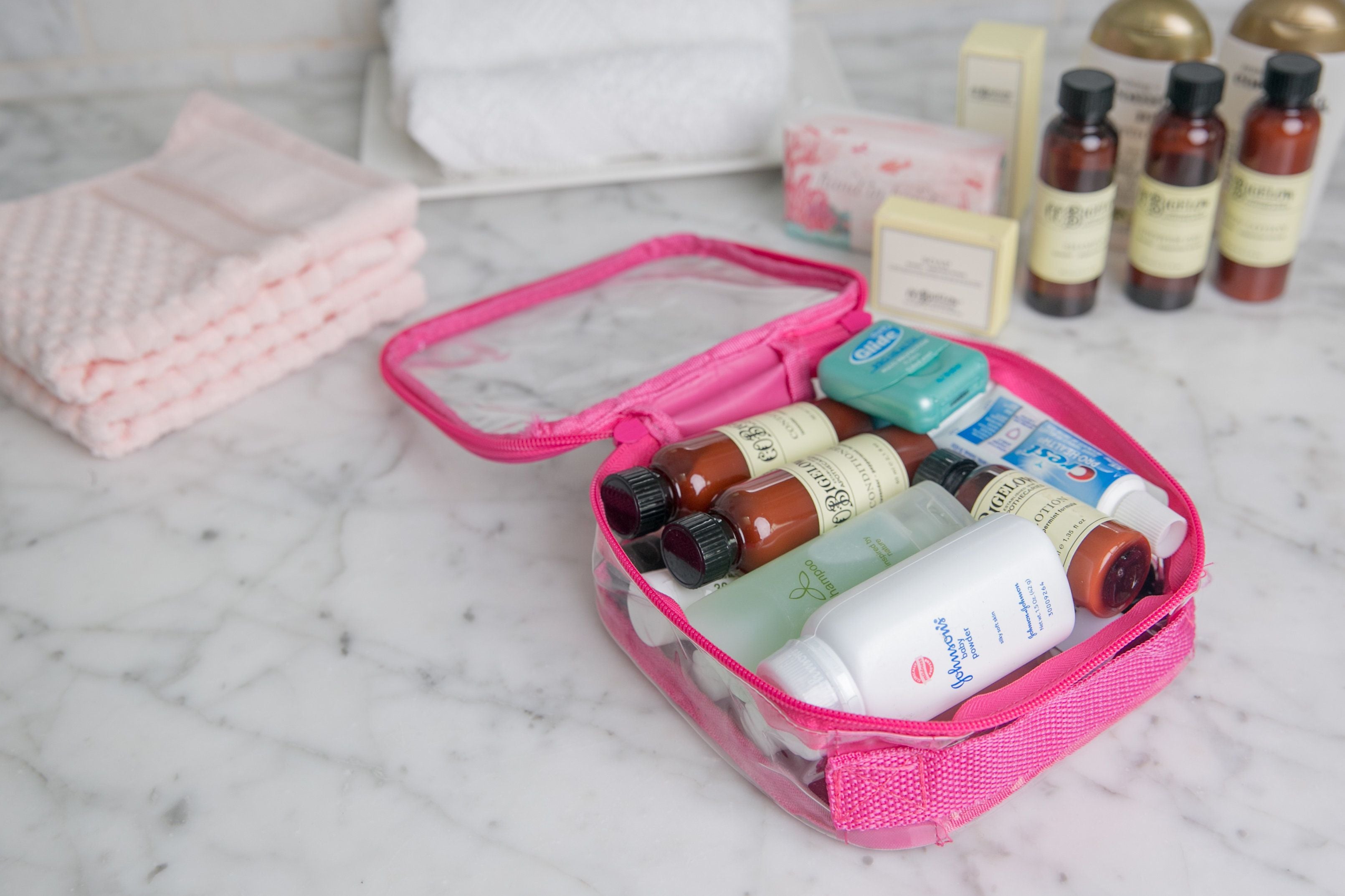 bathroom toiletries