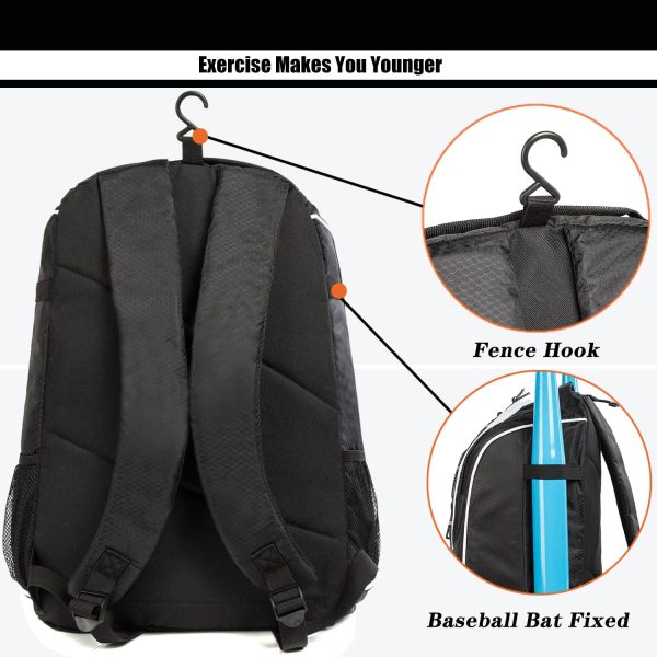 Custom Baseball Backpack - Image 4