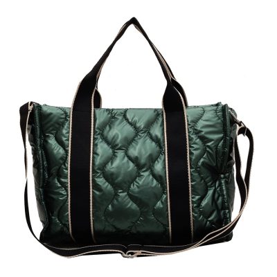 quilted tote bag