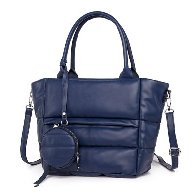 large quilted shoulder bag